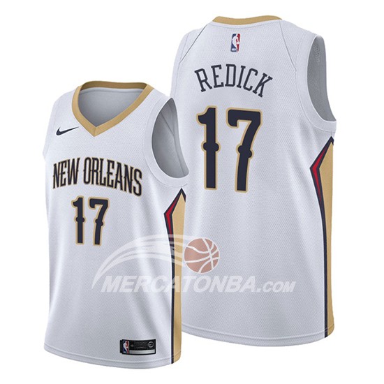 Maglia New Orleans Pelicans J.j. Redick Association Bianco